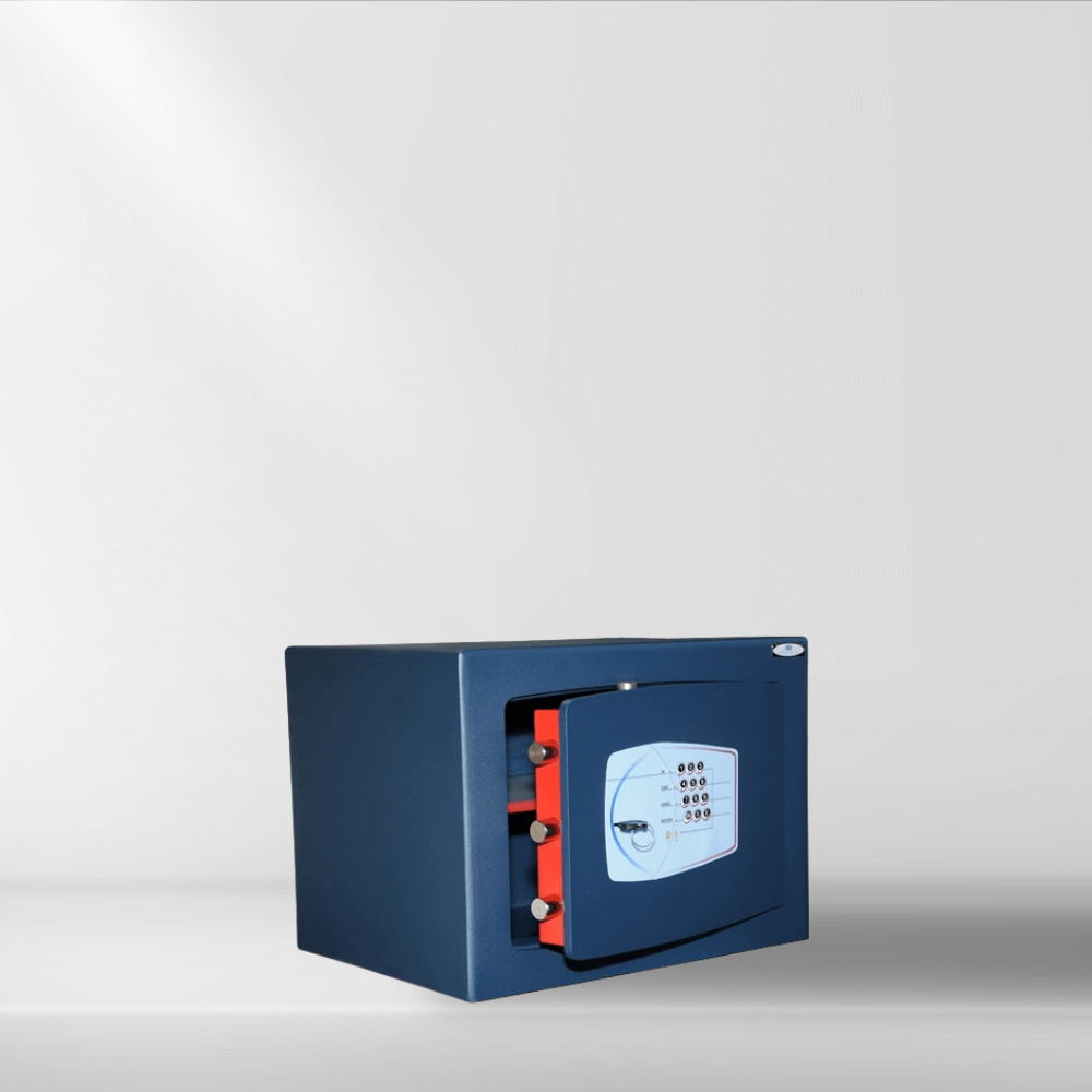 Coffre-fort Série KM avec double sécurité : clé et combinaison électronique – modèle certifié EN 14450 Classe S1 - SUREAL2