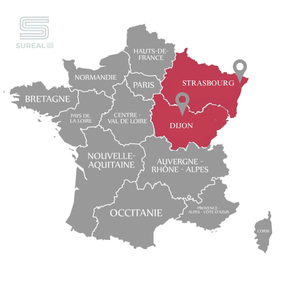 Zone d’intervention SUREAL2 – Installation et dépannage de coffres-forts à Dijon et Strasbourg